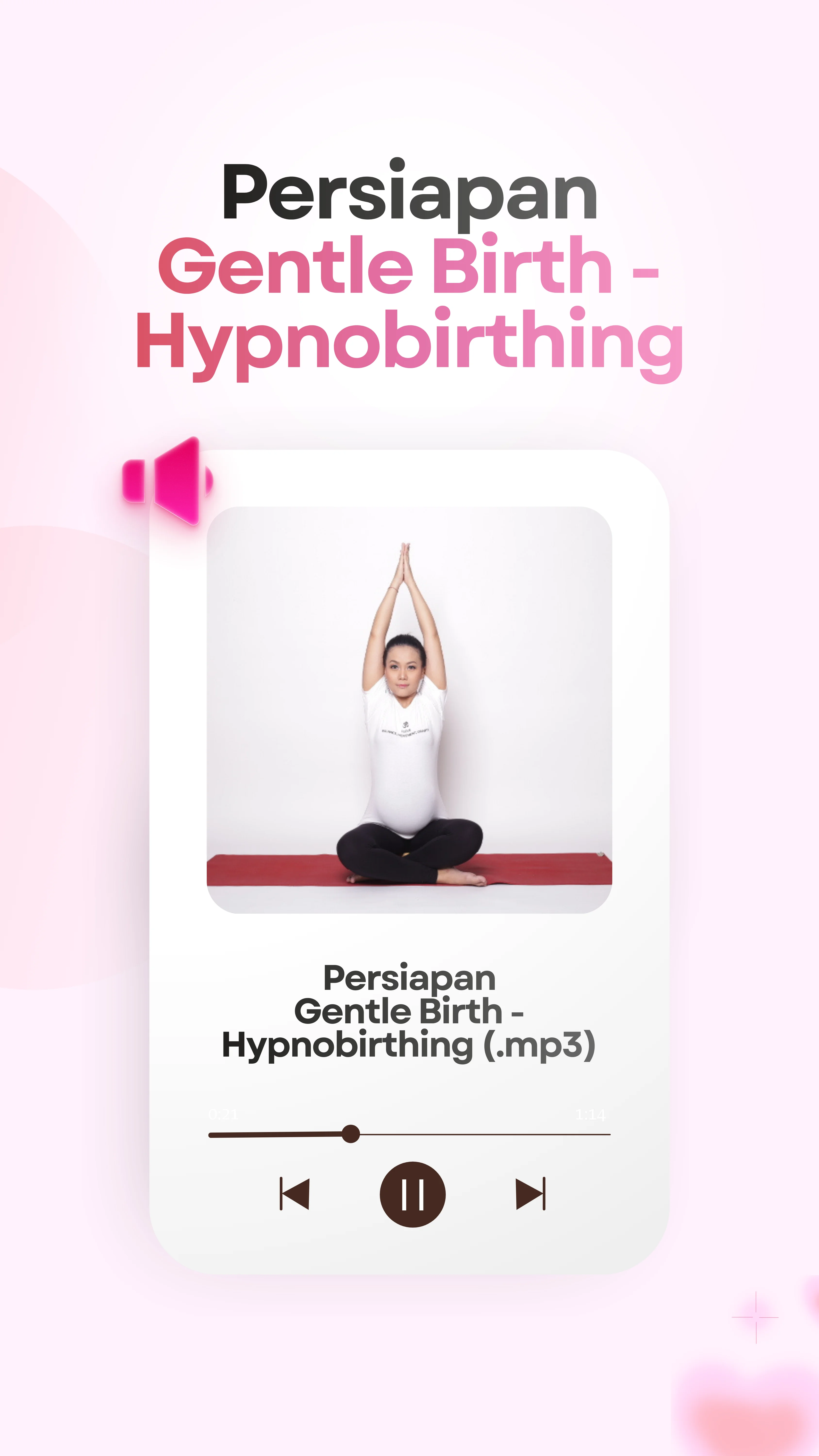 Persiapan Audio Hypnobirthing